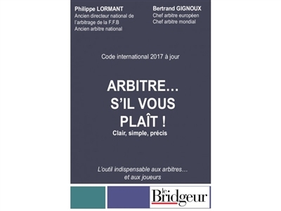 Arbitre... s'il vous plaît ! clair, simple, précis | Livre francophone