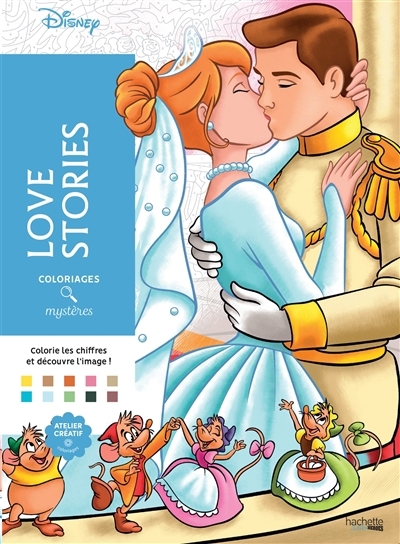 Coloriages mystères Disney - Love Stories | Karam, Alexandre (Illustrateur)