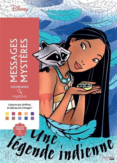 Coloriages Mystères Disney - Une légende indienne | 