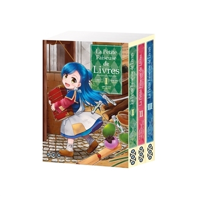 La petite faiseuse de livres : ascendance of a bookworm T.01 à T.03 | Kazuki, Miya (Auteur) | Suzuka (Illustrateur) | Shiina, You (Illustrateur)