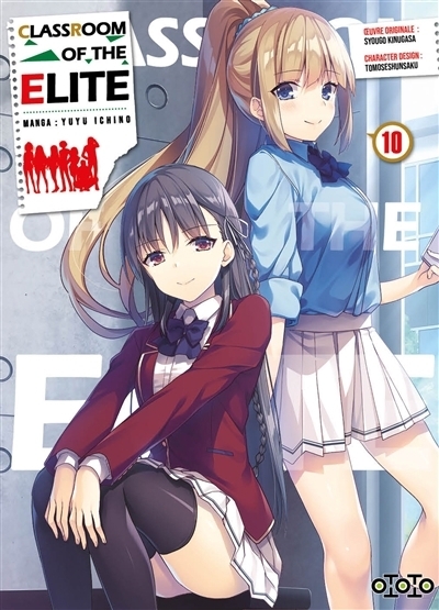 Classroom of the elite T.10 | Kinugasa, Syougo (Auteur) | Ichino, Yuyu (Illustrateur) | Tomose, Shunsaku (Illustrateur)