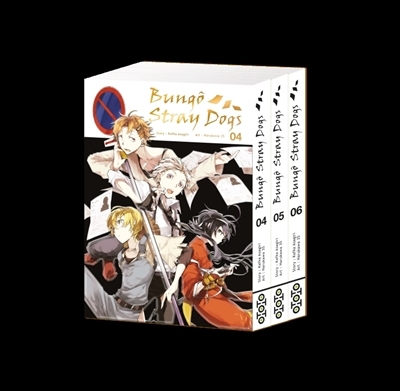 Bungô stray dogs : pack or : tomes 4 à 6 | Asagiri, Kafka (Auteur) | Harukawa 35 (Illustrateur)
