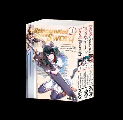 Reincarnated as a sword : pack or : tomes 1 à 3 | Tanaka, Yû (Auteur) | Maruyama, Tomoo (Illustrateur) | Llo (Illustrateur)