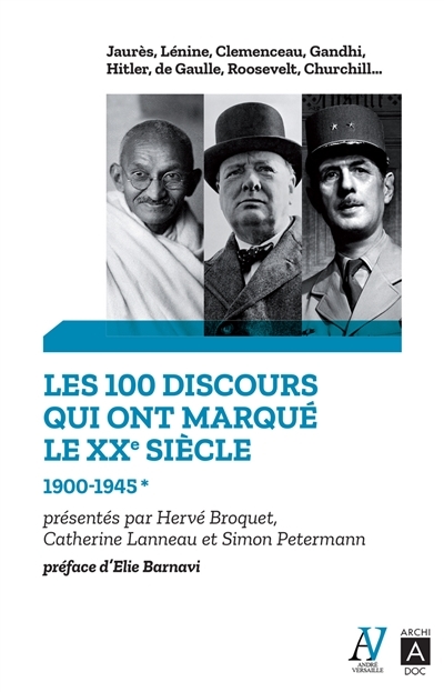 100 discours qui ont marqué le XXe siècle (Les) | Broquet, Hervé