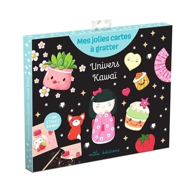 Mes jolies cartes à gratter - Univers kawaï | Bricolage divers