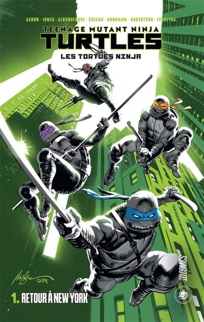 Teenage mutant ninja Turtles : les Tortues ninja T.01 - Retour à New York | Aaron, Jason