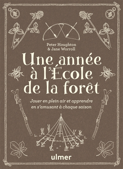 Une année à l'Ecole de la forêt : jouer en plein air et apprendre en s'amusant à chaque saison | Houghton, Peter (Auteur) | Worroll, Jane (Auteur)