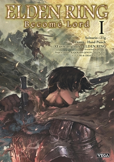 Elden ring : become lord T.01 | Punch, Hand (Illustrateur)