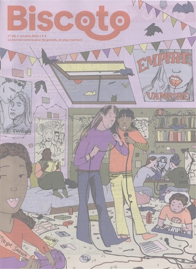Biscoto : le journal comme pour les grands, en plus marrant !, n°141. Empire vampire | 