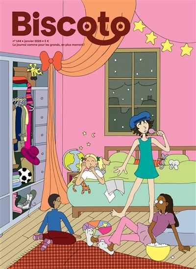 Biscoto : le journal comme pour les grands, en plus marrant !, n°144 - Soirée pyjama | 