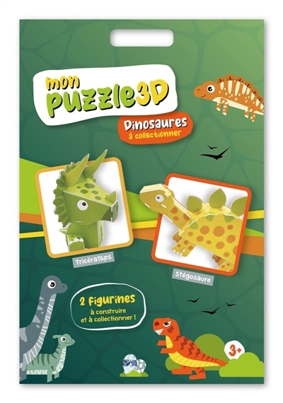 Dinosaures à collectionner : Mon puzzle 3D | 