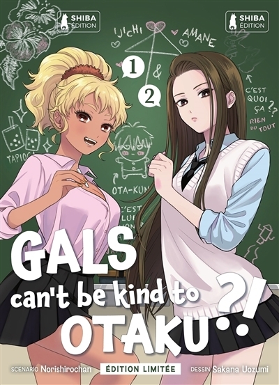 Gals can't be kind to otaku ?! T.01 et T.02 | Norishirochan (Auteur) | Uozumi, Sakana (Illustrateur)