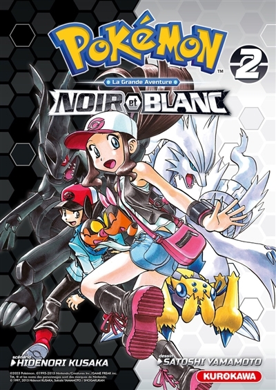 Pokémon : la grande aventure : Noir et Blanc T.02 | Kusaka, Hidenori (Auteur) | Yamamoto, Satoshi (Illustrateur)