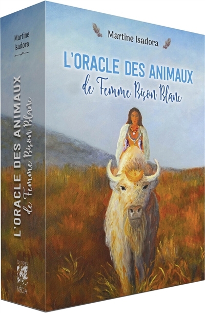 oracle des animaux de Femme bison blanc (L') | Martine Isadora, Martine Isadora