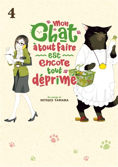 Mon chat à tout faire est encore tout déprimé, Vol. 4 | Yamada, Hitsuji (Auteur)