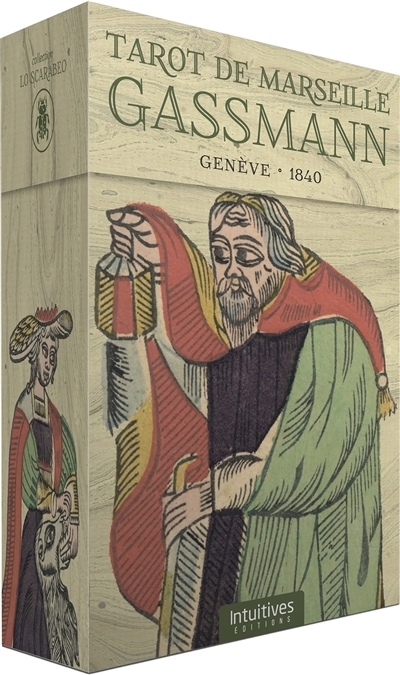 Tarot de Marseille Gassmann Genève 1840 | Berti, Giordano