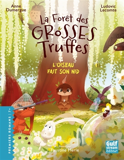 L'oiseau fait son nid | Dumergue, Anne (Auteur) | Lecomte, Ludovic (Auteur) | Merle, Faustine (Illustrateur)