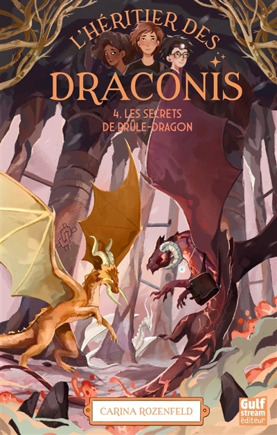 héritier des Draconis (L') T.04 - Les secrets de Brûle-Dragon | Rozenfeld, Carina (Auteur)
