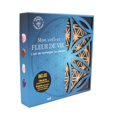 Mon coffret fleur de vie : l'art de recharger les pierres | 