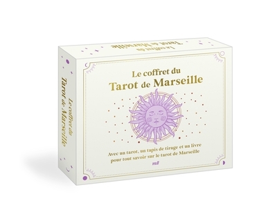 coffret du tarot de Marseille : avec un tarot, un tapis de tirage et un livre pour tout savoir sur le tarot de Marseille (Le) | Potier, Emmeline (Auteur)