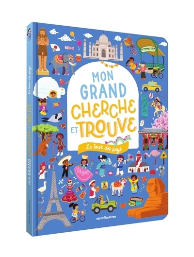 Mon grand cherche et trouve : Le tour des pays | Sechao, Anne