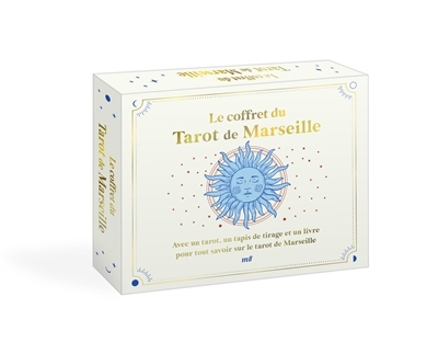 Le coffret du tarot de Marseille : avec un tarot, un tapis de tirage et un livre pour tout savoir sur le tarot de Marseille | Potier, Emmeline (Auteur)