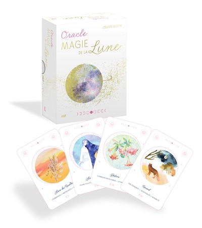 Oracle magie de la Lune | Gustin, Céleste (Auteur)