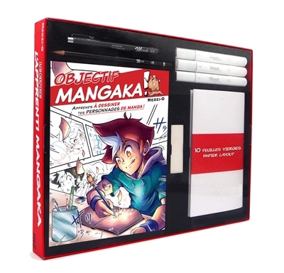 Le kit de l'apprenti mangaka | Dessin/coloriage/peinture
