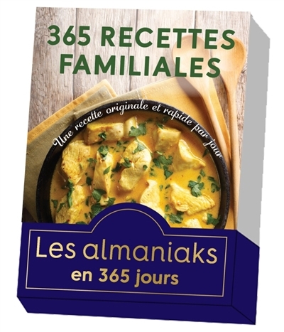 365 recettes familiales : une recette originale et rapide par jour | Fouquet, Virginie (Auteur)