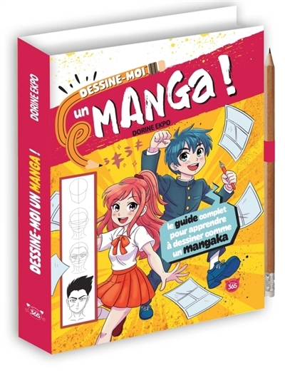 Dessine-moi un manga ! : le guide complet pour apprendre à dessiner comme un mangaka | Ekpo, Dorine (Auteur)