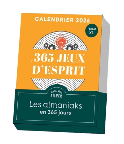 365 jeux d'esprit : calendrier 2026 | 