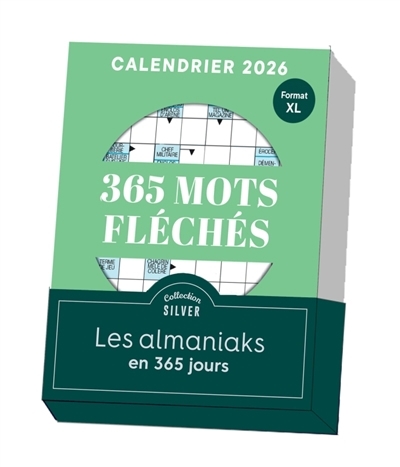 365 mots fléchés : calendrier 2026 | 