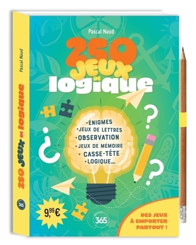 250 jeux de logique | Naud, Pascal