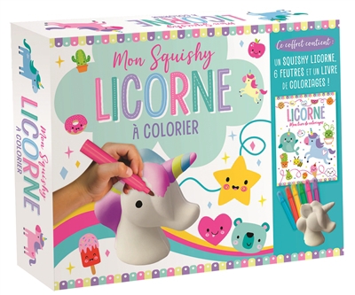 Mon squishy licorne à colorier | Lane, Charlie