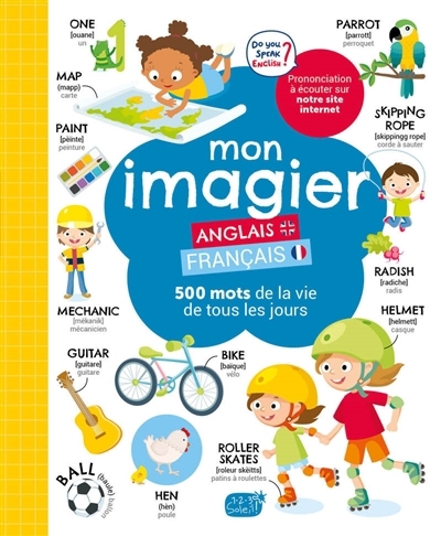 Mon imagier anglais-français | 