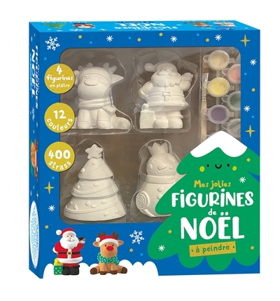 Mes jolies figurines de Noël à peindre | Bricolage divers