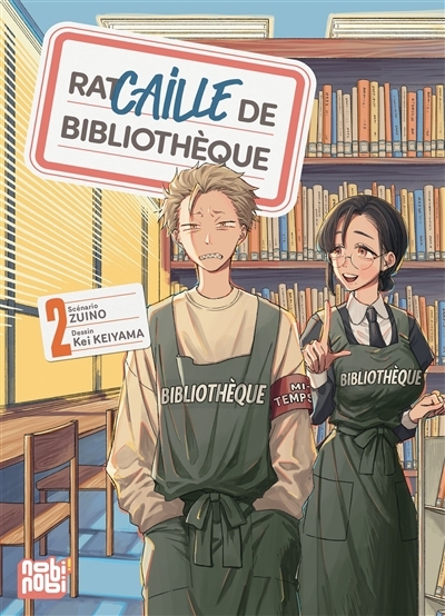 Racaille de bibliothèque T.02 | Zuino (Auteur) | Keiyama, Kei (Illustrateur)