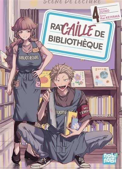 Racaille de bibliothèque, Vol. 4 | Zuino (Auteur) | Keiyama, Kei (Illustrateur)