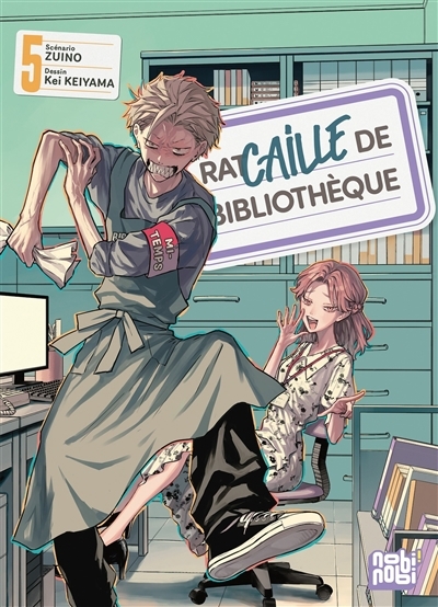 Racaille de bibliothèque T.05 | Zuino (Auteur) | Keiyama, Kei (Illustrateur)