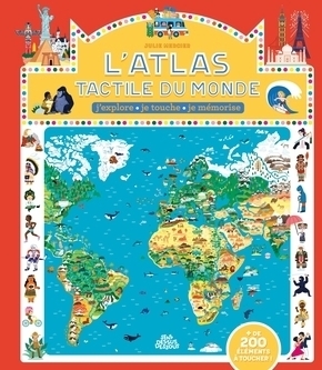atlas tactile du monde (L') | Mercier, Julie
