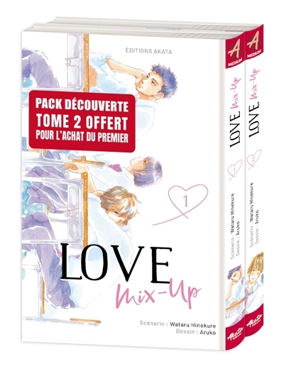 Love mix-up T.01 et T.02 | Hinekure, Wataru (Auteur) | Aruko (Illustrateur)
