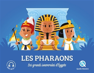 pharaons : les grands souverains d'Egypte (Les) | Baron, Clémentine V. (Auteur) | Wennagel, Bruno (Illustrateur) | Ferret, Mathieu (Illustrateur) | Hénin, Sophie d' (Illustrateur)