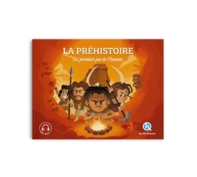 La préhistoire : les premiers pas de l'homme | L'Hoër, Claire (Auteur) | L'Hoër, André (Auteur)