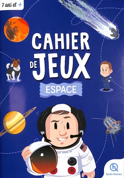 Espace : cahier de jeux | Gouazé, Julie (Auteur)
