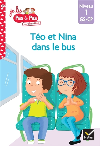 Téo et Nina dans le bus | Chavigny, Isabelle (Auteur) | Van Tilbeurgh, Marie-Hélène (Illustrateur)