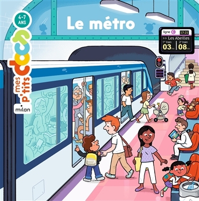 Métro (Le) | Ledu, Stéphanie (Auteur) | Balicevic, Didier (Illustrateur)