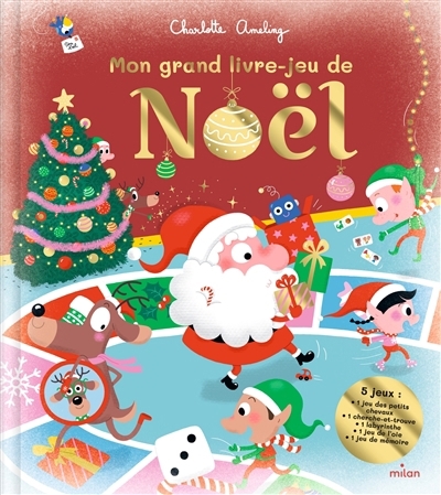 Mon grand livre-jeu de Noël | Ameling, Charlotte