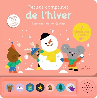 Petites comptines de l'hiver | Cocklico, Marion (Illustrateur)