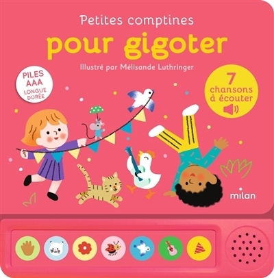 Petites comptines pour gigoter | Luthringer, Mélisande