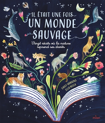 Il était une fois un monde sauvage : vingt récits où la nature reprend ses droits | Hawkins, Emily (Auteur) | Beech, Ella (Illustrateur)